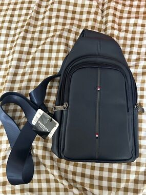 Westend Navy Crossbody Sling Bag for Men